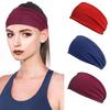 Unisex Sports Headband: Sweat-Absorbing Yoga Hair Band for Running