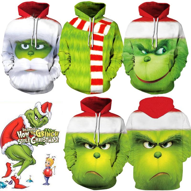 Rascal Monster Green The Mens Hoodie Jacket Shirts Sweater Xmas Custume