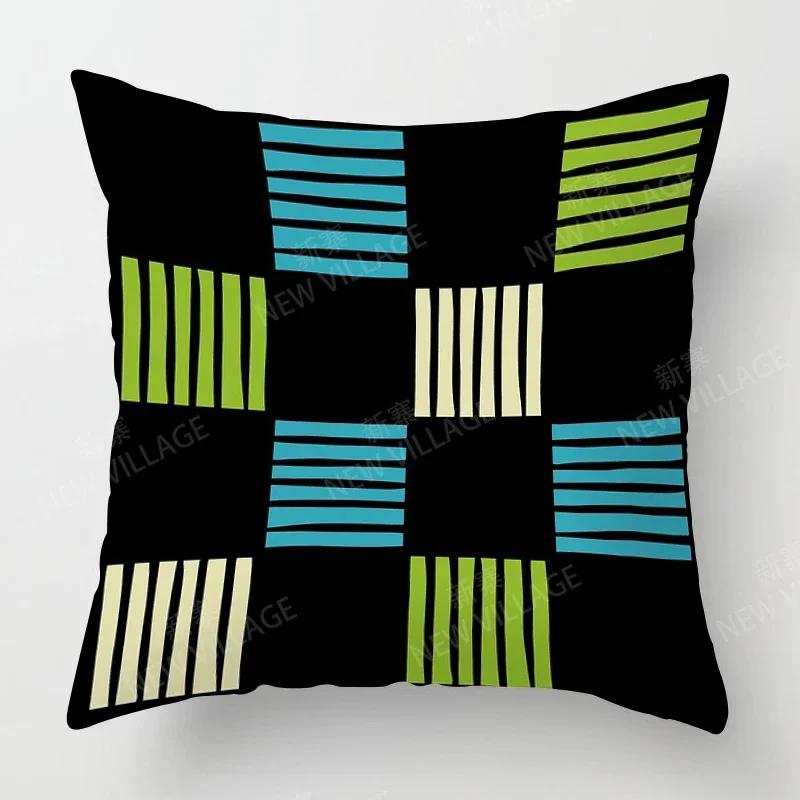 Nordic Fall Home Decor Autumn Throw Pillow Case Sofa Cushion Cover Modern