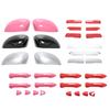 Reversing Mirror Shell Black Rearview Mirror Decorative Body Color Sticker For LEAPMOTOR T03 Front Bar Sticker Car Accessories