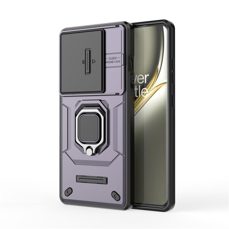 For OnePlus ACE 3 Pro Case Slide Camera Len Cases OnePlus ACE 3 Pro Cover Shockproof Armor PC TPU Cover For OnePlus ACE 3 Pro