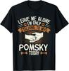 Pomsky Shirt Mannen Vrouwen Hond Moeder Hond Liefhebber Cadeau Unisex T-shirt
