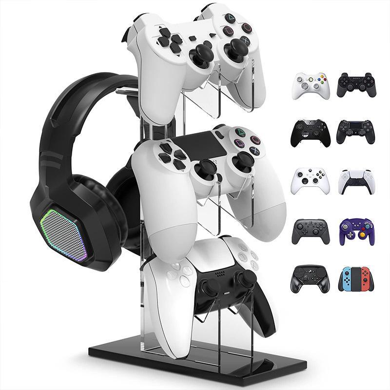 Universal Game Controller & Headset Holder for PlayStation and Xbox