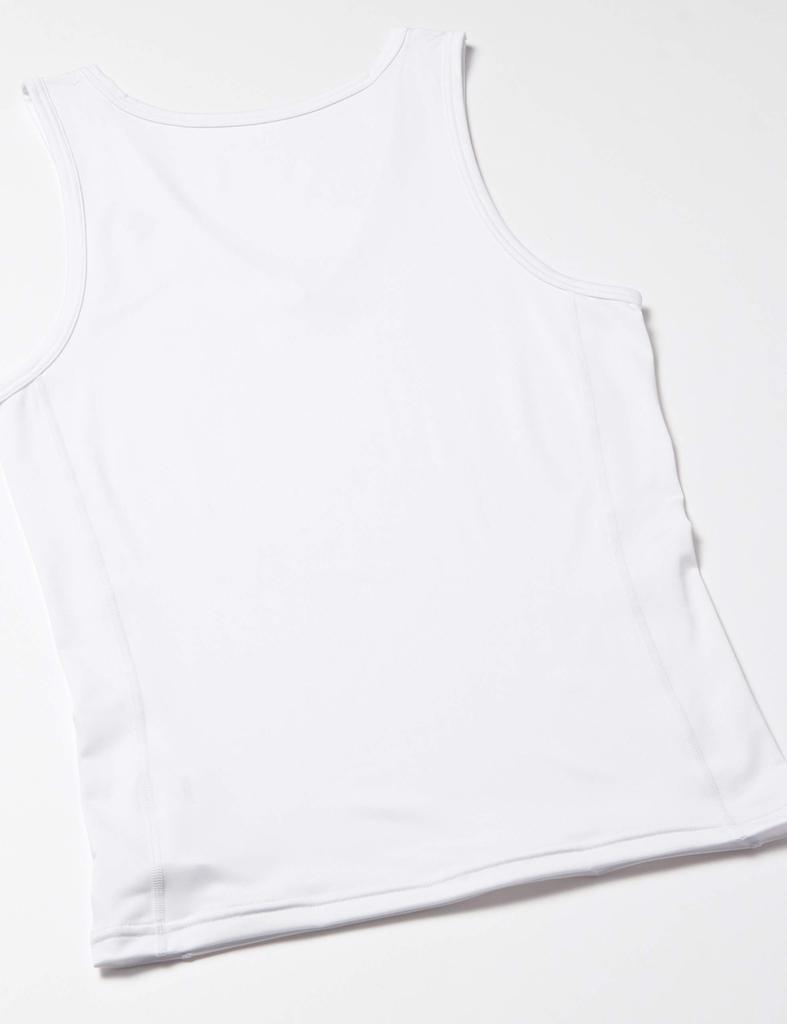 Converse Undershirt Basketball Stretch Sweat Absorbent Quick Drying Training Support Inner Shirt CB251702 White L Match/Practice Men's
