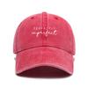 Adjustable Baseball Cap With  Print - Stylish And Casual Hat For Everyday Wear
