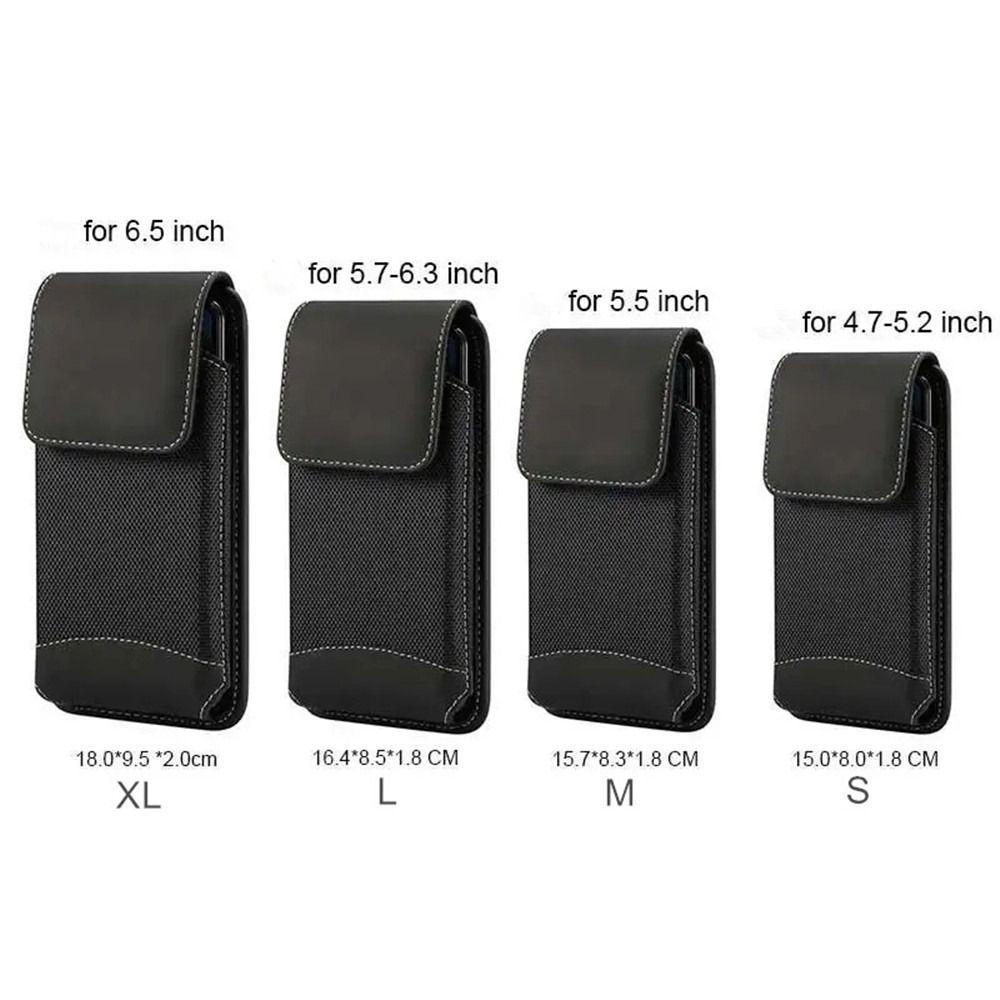 Colth Belt Clip Phone Pouch 4.7-6.9 inch Men's Phone Bag Phone Clip Phone Case Cellphone Waist Bag