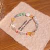 Small fresh dopamine starfish beaded bracelet female sweet bracelet temperament jewelry