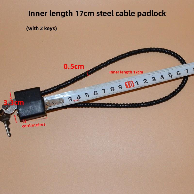 

Навесной замок с удлиненным тросом для шкафов – противоугонный замок с длинной балкой