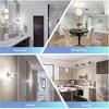 E17 LED Bulbs Under Microwave Over Stove Lights, Daylight 6000K, 40W Incandescent Equivalent, Non-Dimmable, Pack of 2