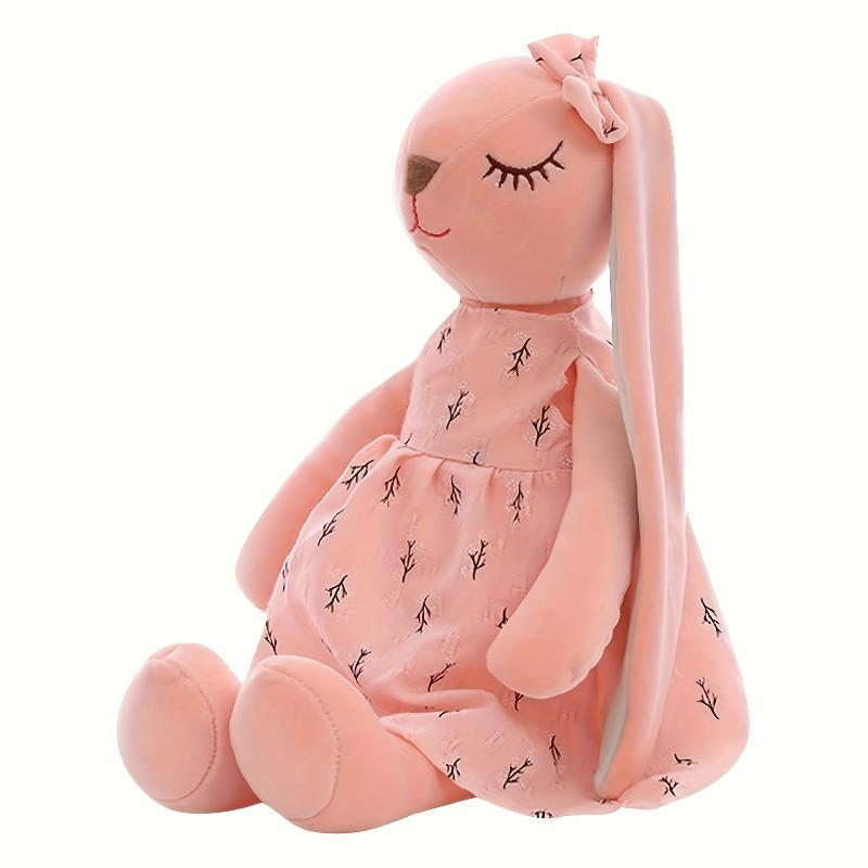 

1PCS Quiet Calming Plush Dog Toy | Super Soft & Durable Chew Toy for Anxious Pets 35CM розовый