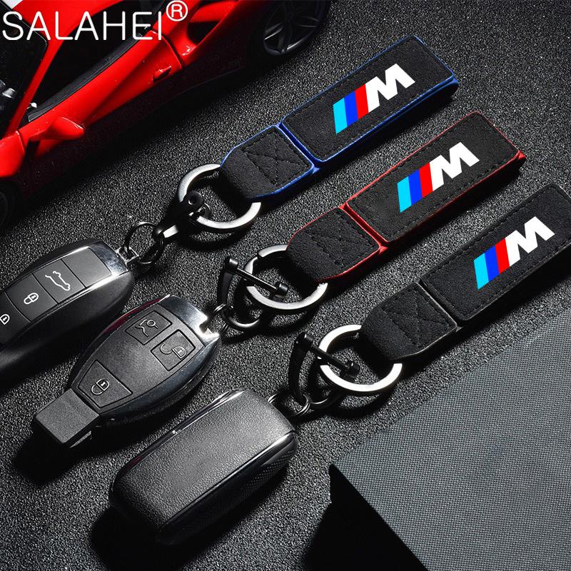QNLT6 Car Emblem Key Chain Key Ring Pendant For BMW M Power G15 G16 G30 G20 G32 F40 F48 F90 G80 G01 G02 G05 G07 G06 F10 F30 G60 G70