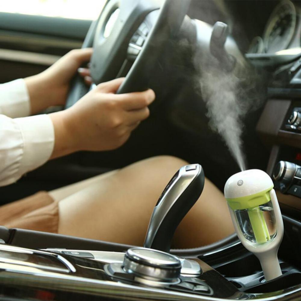 Mini Car Air Humidifier Steam Air Purifier Diffuser Essential Oil Aromatherapy Diffuser Auto Mist Maker Sprayer For Car