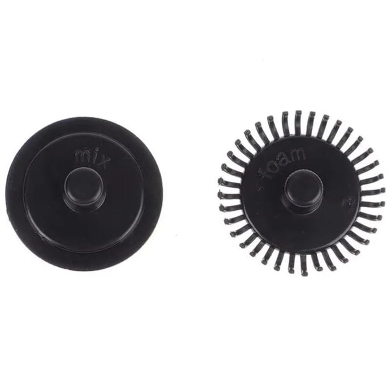 1set Universal Milk Frother Stirrer Attachment Plastic Swivel Heads for Most Milk Frothers Fast And Quiet Operation