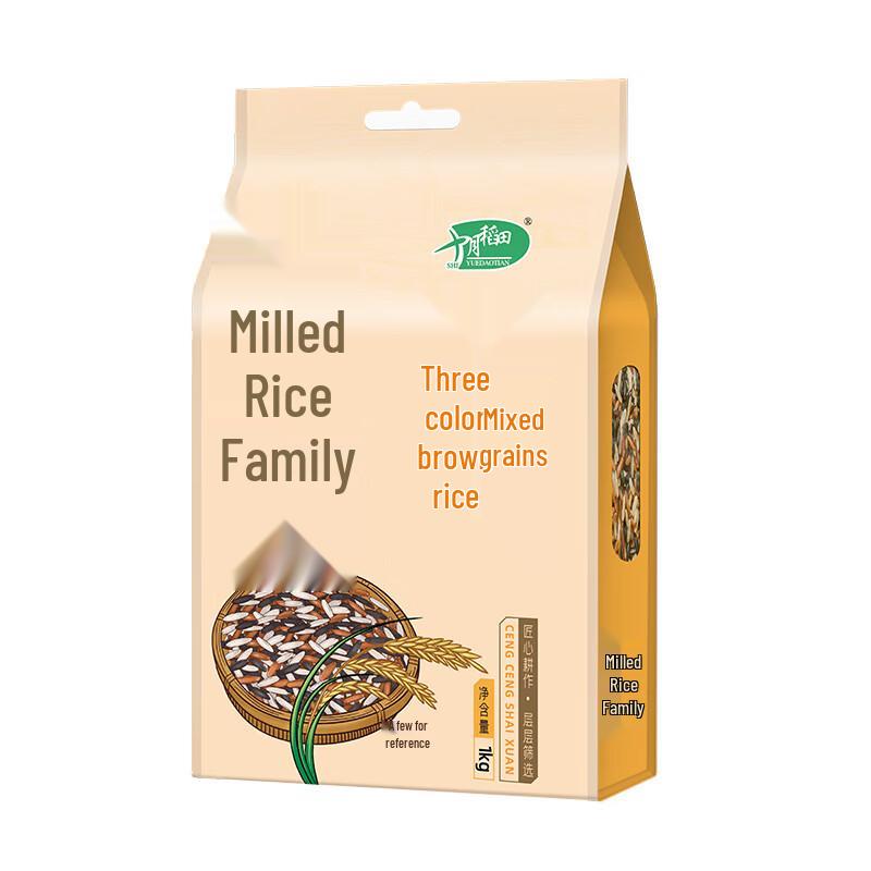 Shiyue Daotian Three-Color Brown Rice & Yellow Waxy Corn Mix