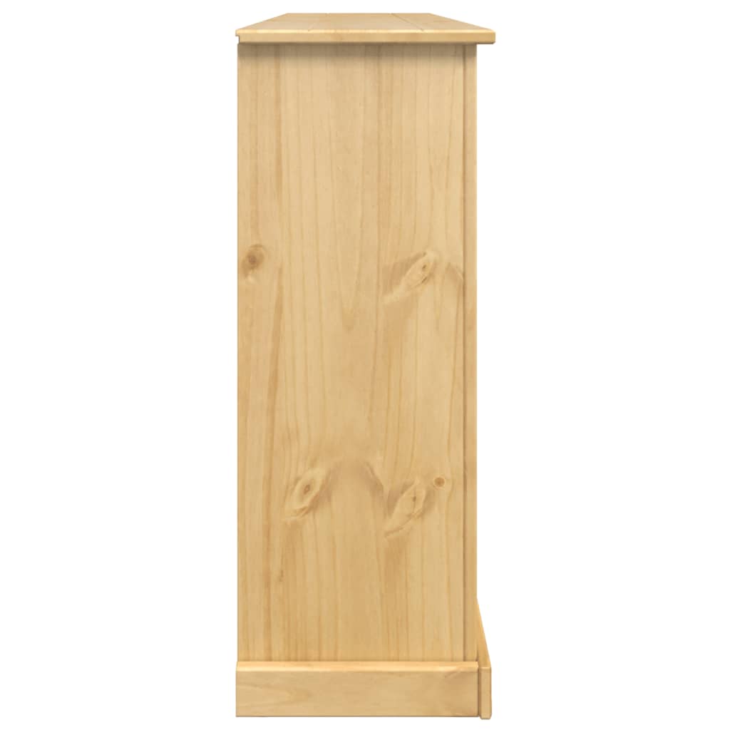 Vidaxl Szafka Na Buty Corona, 99X32X85 Cm, Lite Drewno Sosnowe