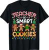 Christmas Teacher of Smart Cookies Funny Cute Gingerbread T-Shirt