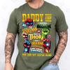 Best Dad Ever Shirt Superhero Father’s Day Tee Dad Life Gift Sizes S-4XL