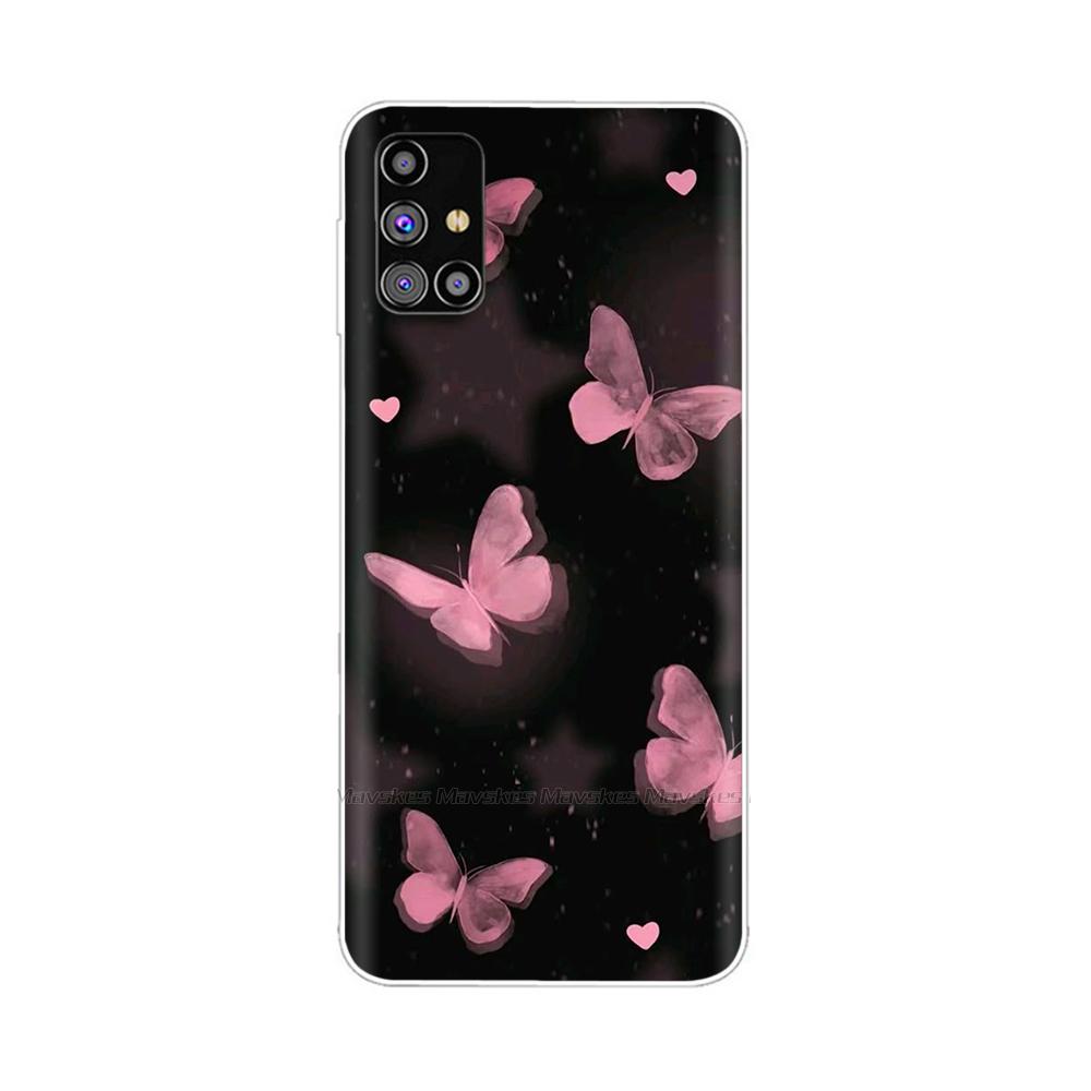 For Samsung Galaxy M51 Case SM-M515F Phone Case Creative Full Protection TPU Back Cover For Samsung M51 M 51 Soft Silicone Funda