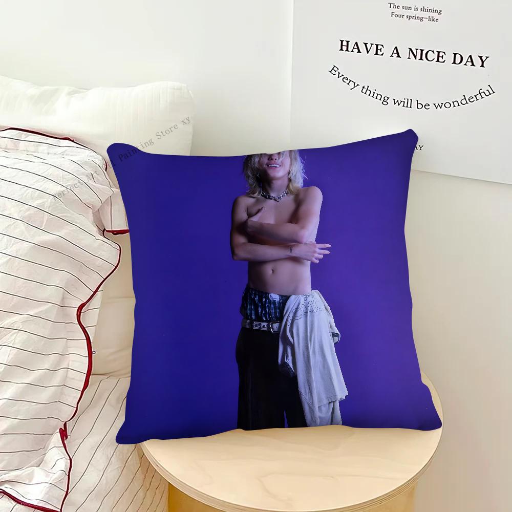 American N-Nettspend Rapper Pillow Case Square Pillow Bedroom Sofa Leisure Comfort Cushion Car Living Room Home Decoration