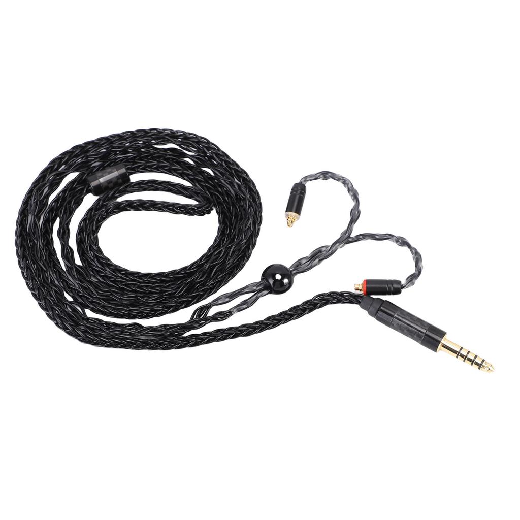 4.4mm Balanced Male to MMCX Cable Fit for SE215 SE535 SE846 Earphone 3.9FT 16 Core Silver Plated OFC Headphone