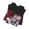 Mili Anime Pattern Tshirt Unisex Dark Japanese Anime Casual Tshirt for Men and Women Summer New Cotton Y2K Tshirt
