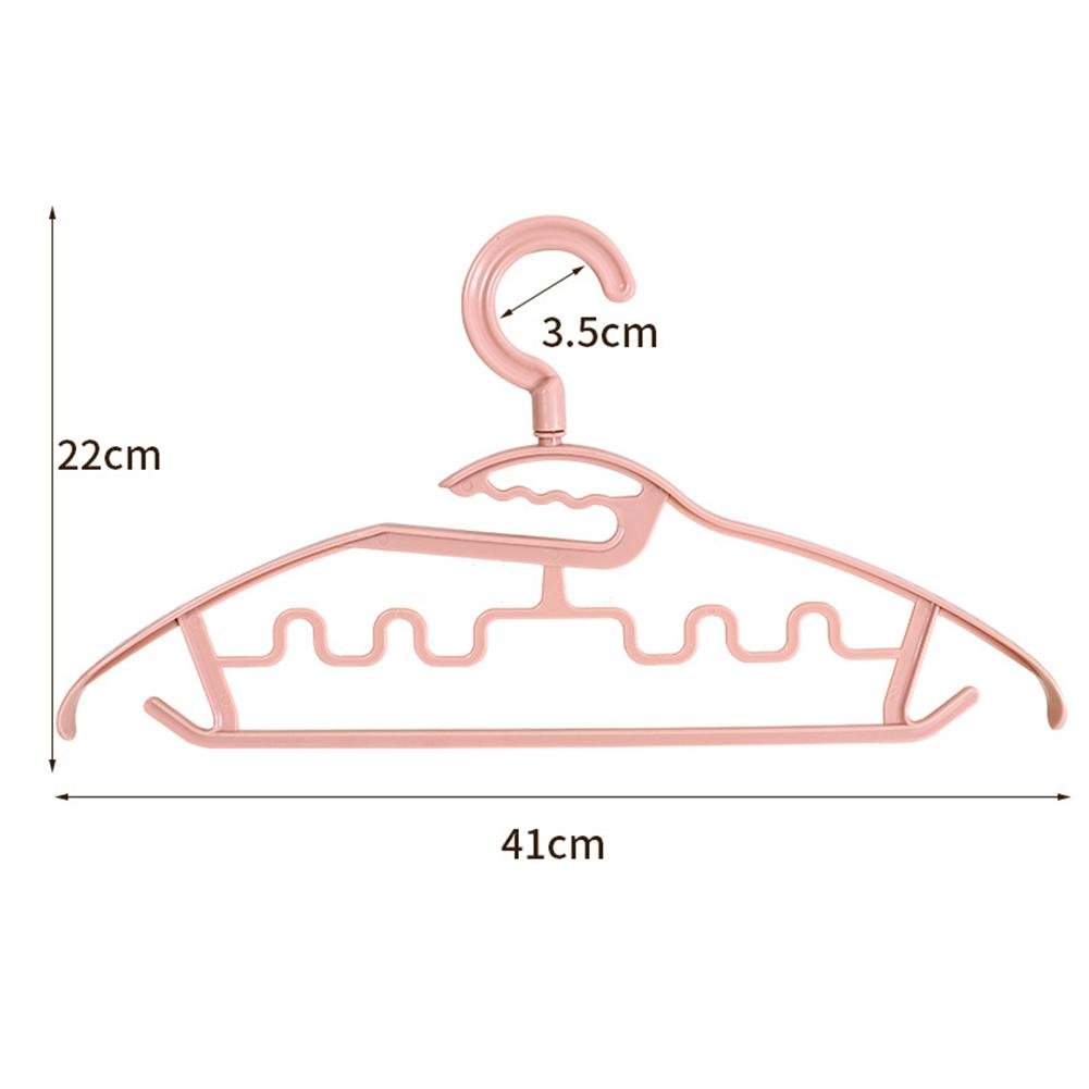 Non Slip Standard Clothes Hangers Not Take Up Space For Bathroom Balcony-Organizer
