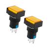 AD16 Series Rectangular Illuminated Latching Push Button Switch
