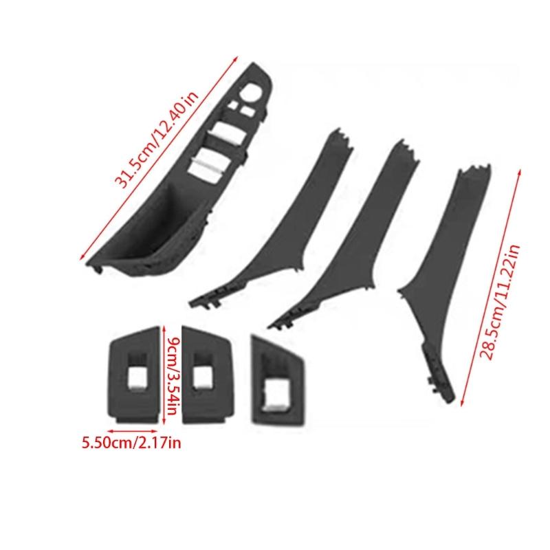 7pcs Car Interior Armrest Panel Door Handle for 5 Series F10 F18 51417225892