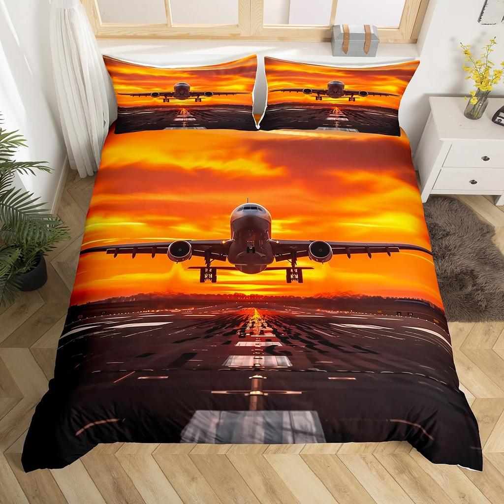Sunset Duvet Covers For Kids Teens Queen King Size Quilt Covers Lightweight Down Room Decor 2 Pillowcase 1 Duvet Cover No Quilt