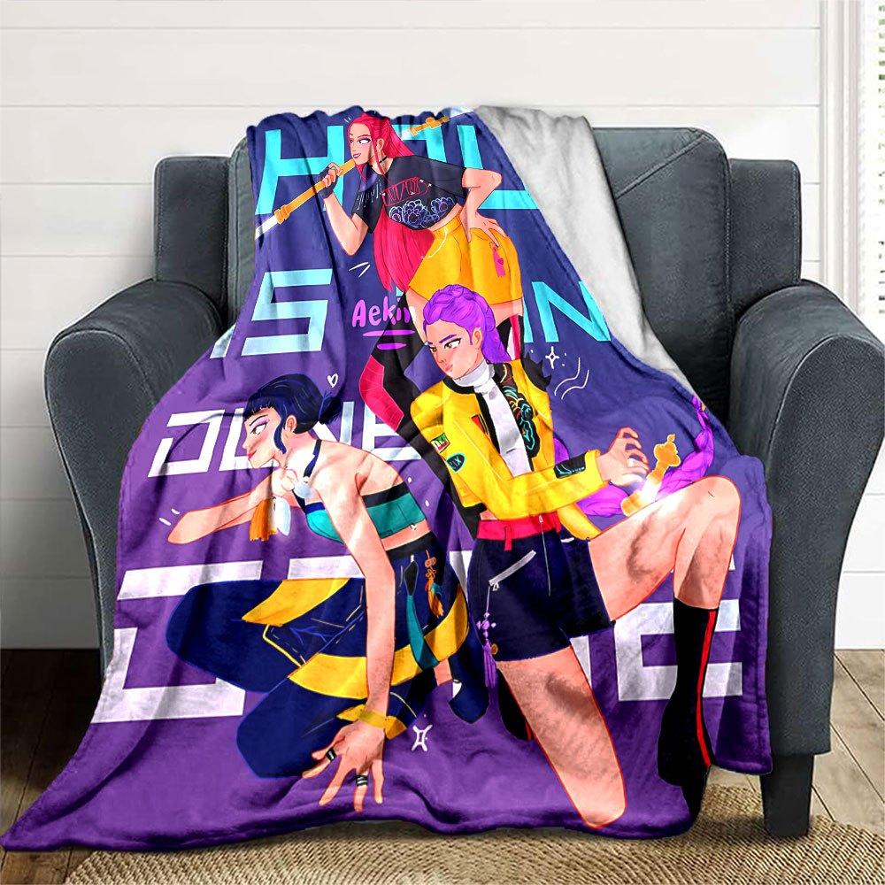 1pc hunter x (7) Blanket Soft Warm Throw for Home, Office, Travel All Season Cozy Bedding Gift, Office Cozy AccessoryB07