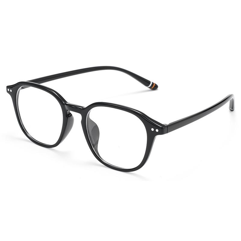 Trendy Unisex Myopia Glasses Frame with Fashionable Plano Lenses