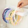 Non Punching Hair Loop Storage Rack Hair Clip Storage Headband Hanging Rack  Household
