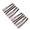10PCS 6S Balance Plug Extension Cable DIY Tear Resistant Insulation Lithium Battery Balance Charging Cable 5.9in