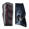1 Pair Car LED Tail Light Assembly For Isuzu Dmax D-max 2021 2022 2023 2024 Rear Turn Signal Brake Reverse Lights Taillight 12V