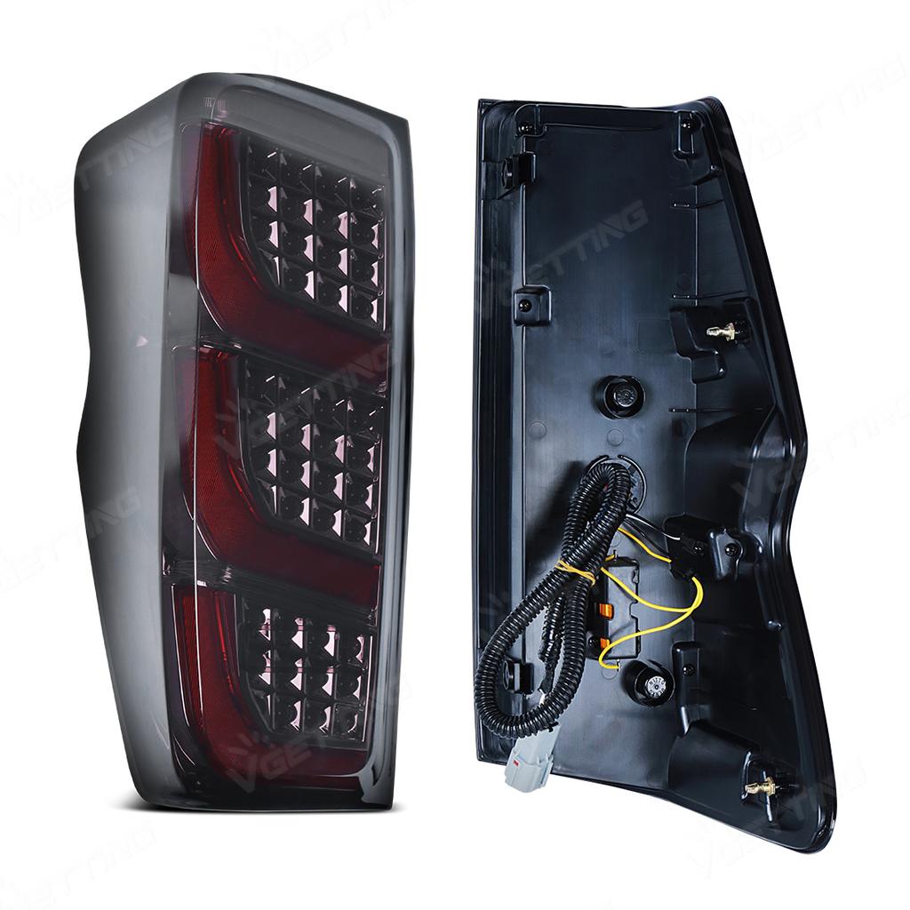 1 Pair Car LED Tail Light Assembly For Isuzu Dmax D-max 2021 2022 2023 2024 Rear Turn Signal Brake Reverse Lights Taillight 12V