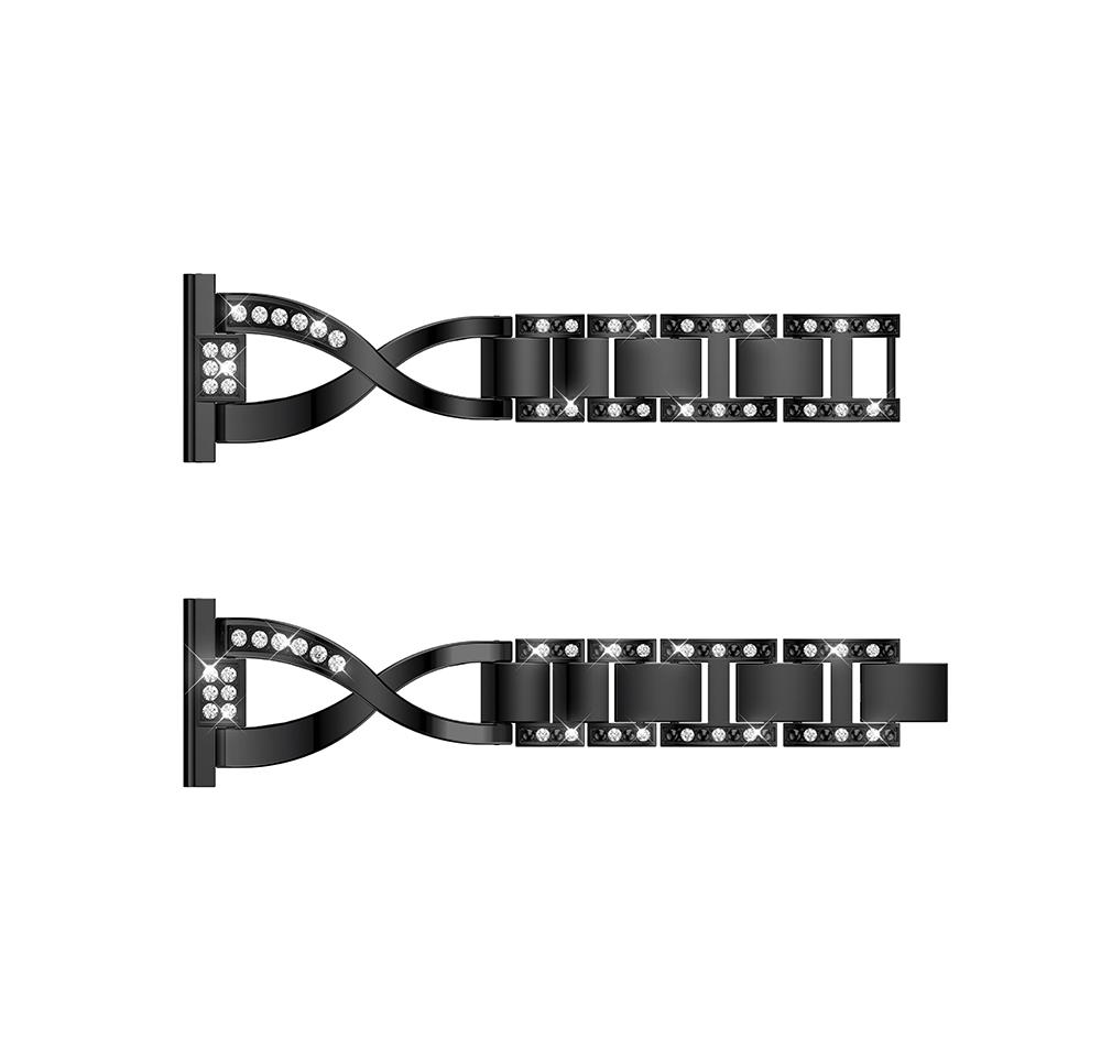 X-Form Strassdekor Edelstahl Smartwatch-Armband für Samsung Galaxy Watch3 45mm