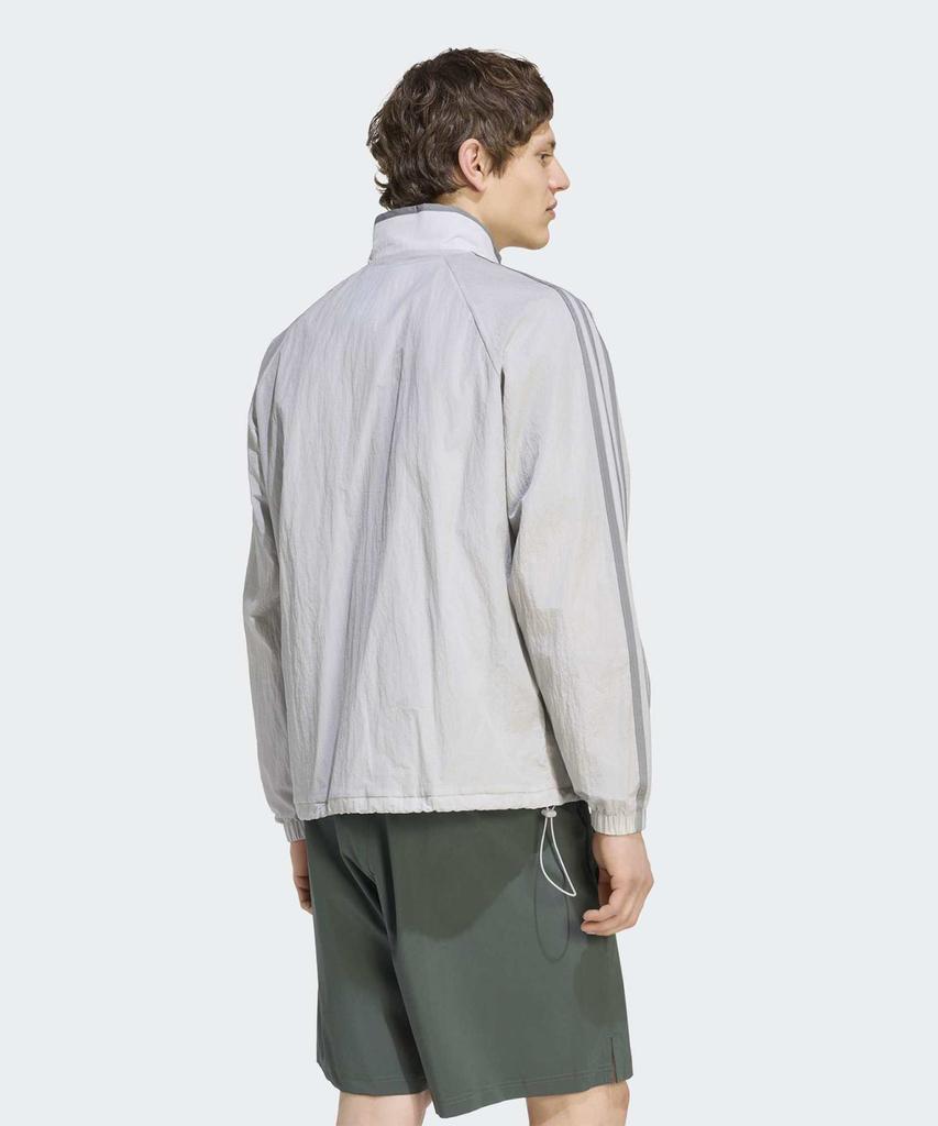 adidas 3-Stripe Wind Track Top - Grey / Kw7390