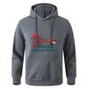 Gray Black Hooded Sweatshirt Autumn Teens Long Sleeve Sportswear Hoodie