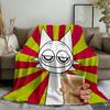 Game Cartoon SSprunki IIncredibox Printed  Blanket Plush Nap Sofa rug for Living Room Office Bedroom Birthday Home Travel Kid