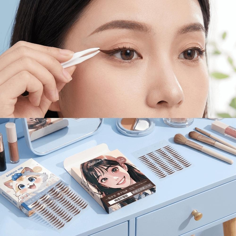 Water Resistant Eyeliner Patch Sweat Resistant Makeup Stencils Eyeliner Stickers  Eye Makeup