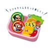 Super Mario lunch box side dish rice ball and lunch Perfect for boys and kids for and 4-piece set cups, sheets, dividers, picks. school,