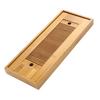 Bamboo Tea Tray Reservoir Classic Polished Tea Table Tray Tea Board for Chinese Kungfu Tea Ceremony