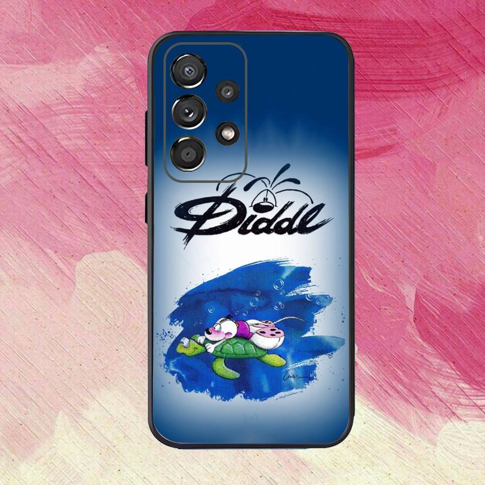 CUTE D-Diddl R-Rat-DR Phone Case For Samsung S25,S24,S21,S22,S23,S30,Ultra,S20,Plus,Fe,Lite,Note,10,Black Cover
