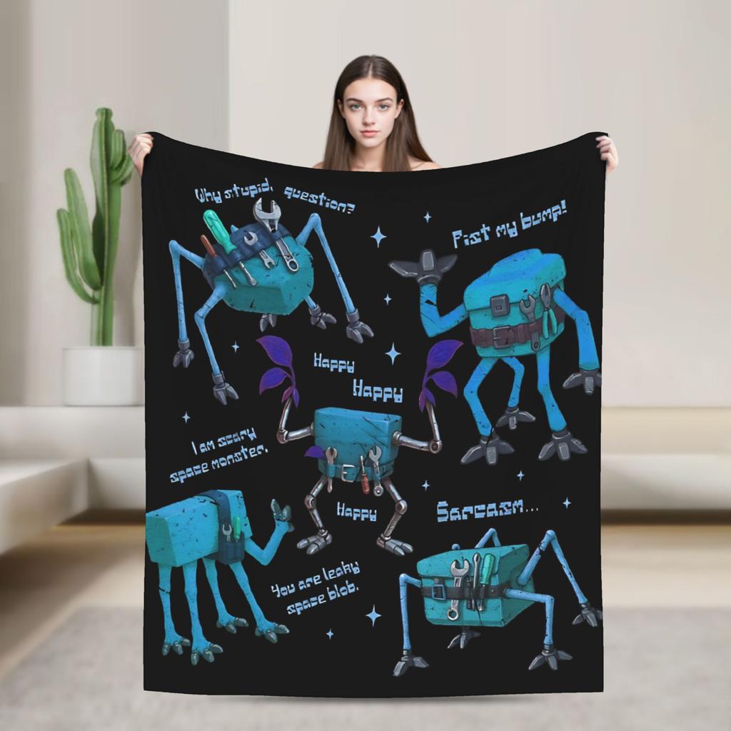 Project Hail Mary Amaze Blanket Quality Soft Throw Blanket Winter Kids Home Decor Aesthetic Bedspread