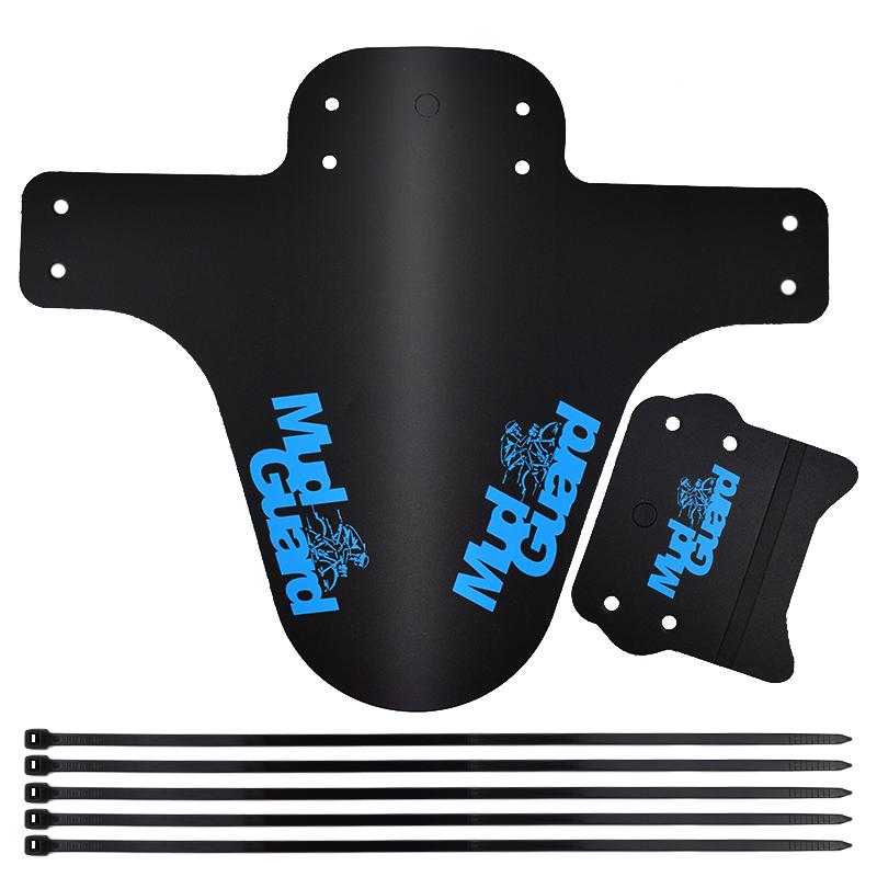 

Mountain Bike Front Rear Mudguard Fenders Set Waterproof Protective Mudguard Wings Cycling Accessories Road Bike Parts синій