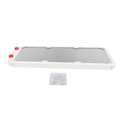 Water Cooling Radiator 18 Pipes Aluminium Alloy Fins G14 Thread Heat Exchanger Radiator for