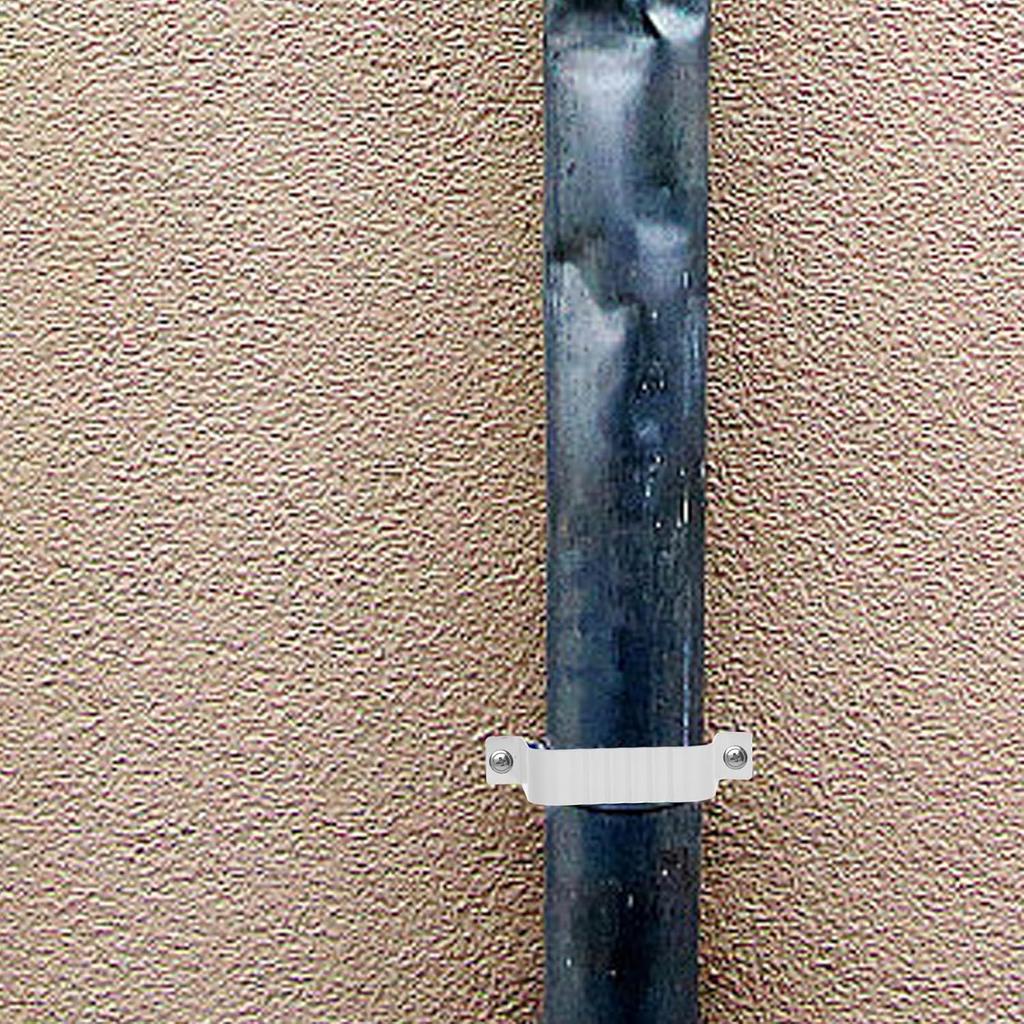 Gutter Downspout Strap: Downspout Adapter Gutter Downspout Strap Aluminum Alloy Downspout Adapter Strap for 2x3 inch Leader Strap,6pcs