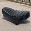 PU Leather Cycle Saddle with Filling Supportive Contoured Electric Seat