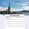 2026 Wall Calendar: English, Monthly, Modern Landscape Design for Office or Home.