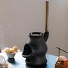 Coarse Pottery Charcoal Firewood Dual-use Stove Tea Warmer Holder Candle Heater Stove Boiling Water Carbon Furnace Teaset Gifts